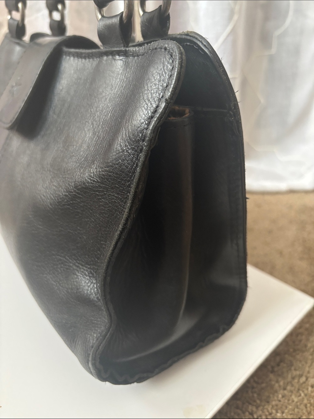 Patricia Nash Rienzo Leather Bag with Dual Straps - Picture 13 of 16
